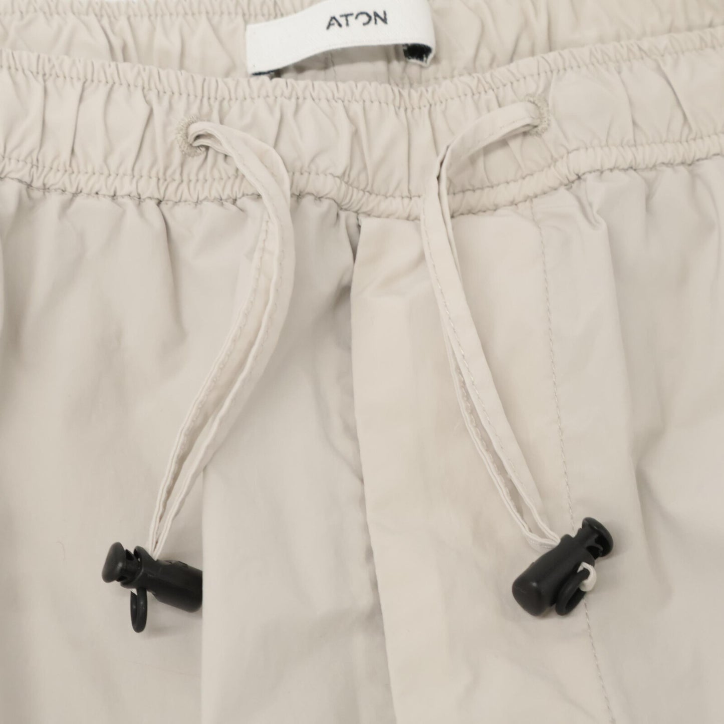 ATON エイトン 25年製 ライトグレー エアウェザーショートユーティリティカーゴパンツ ボトムス 6