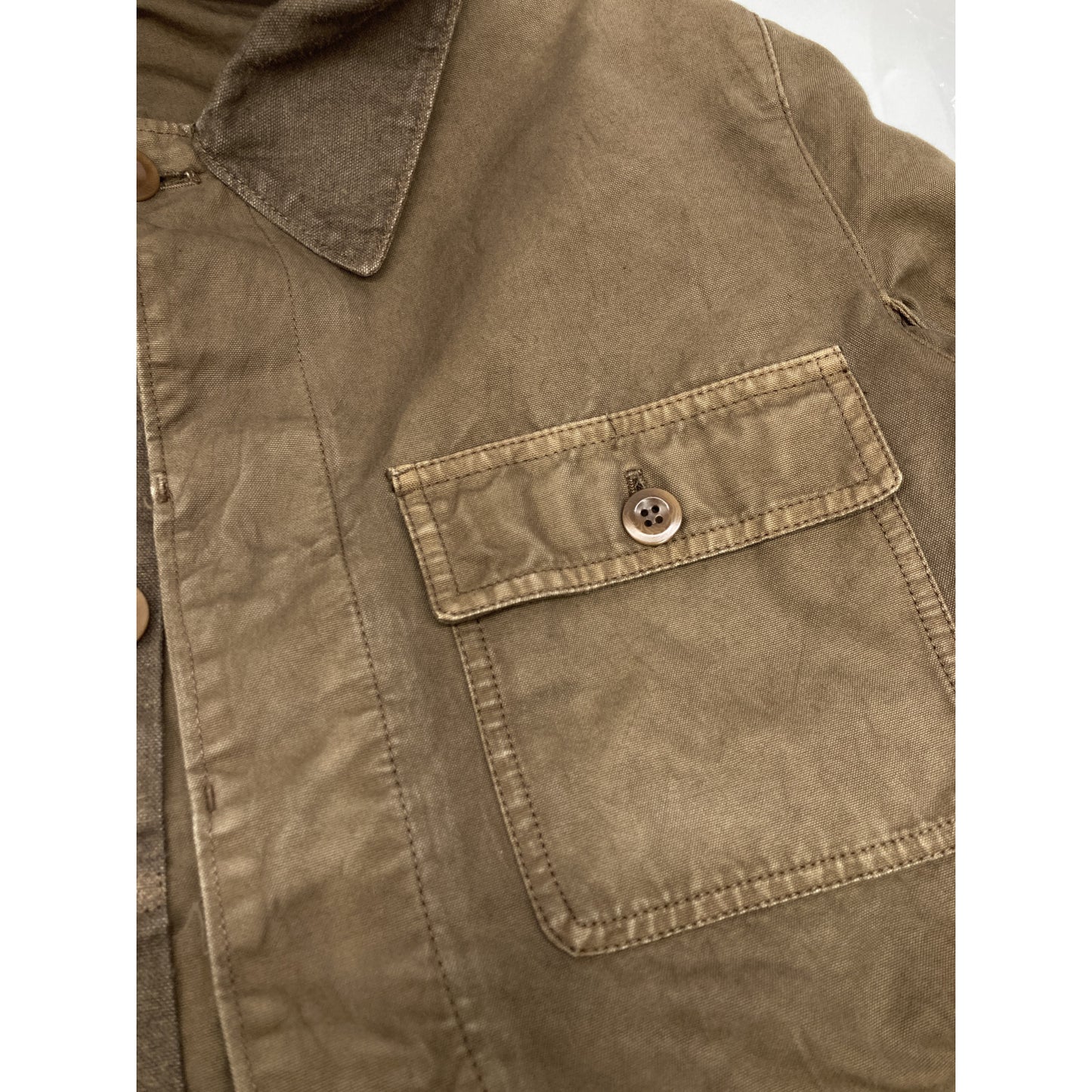 C.P.COMPANY シーピーカンパニー ブラウン 3つポケ コットンカバーオール ジャケット 46