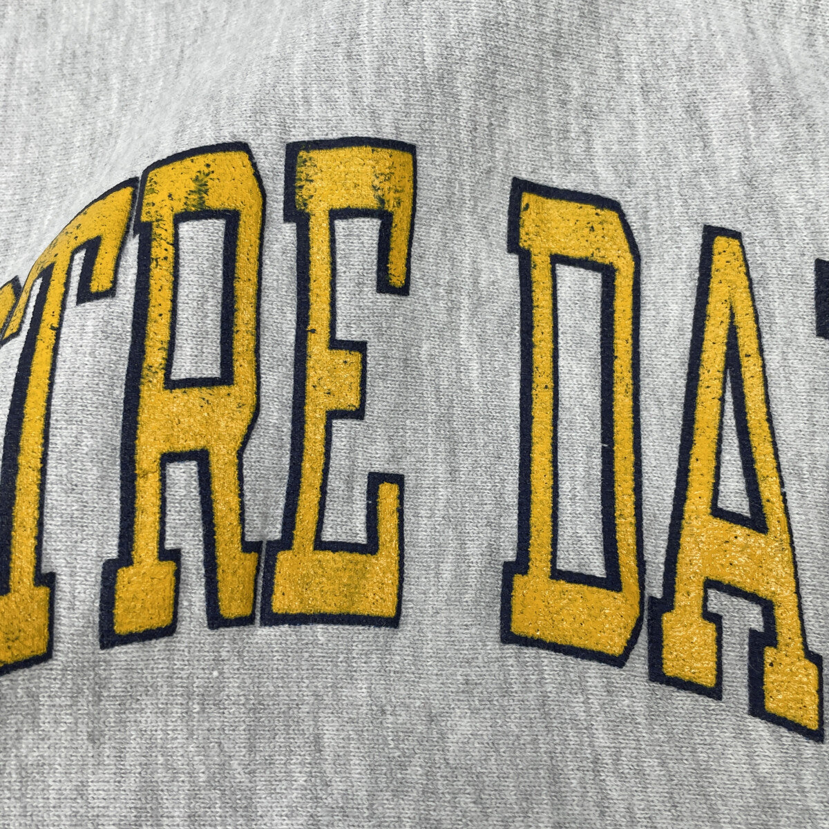 Champion チャンピオン 80's トリコタグ グレー NOTRE DAME リバースウィーブパーカー トップス L