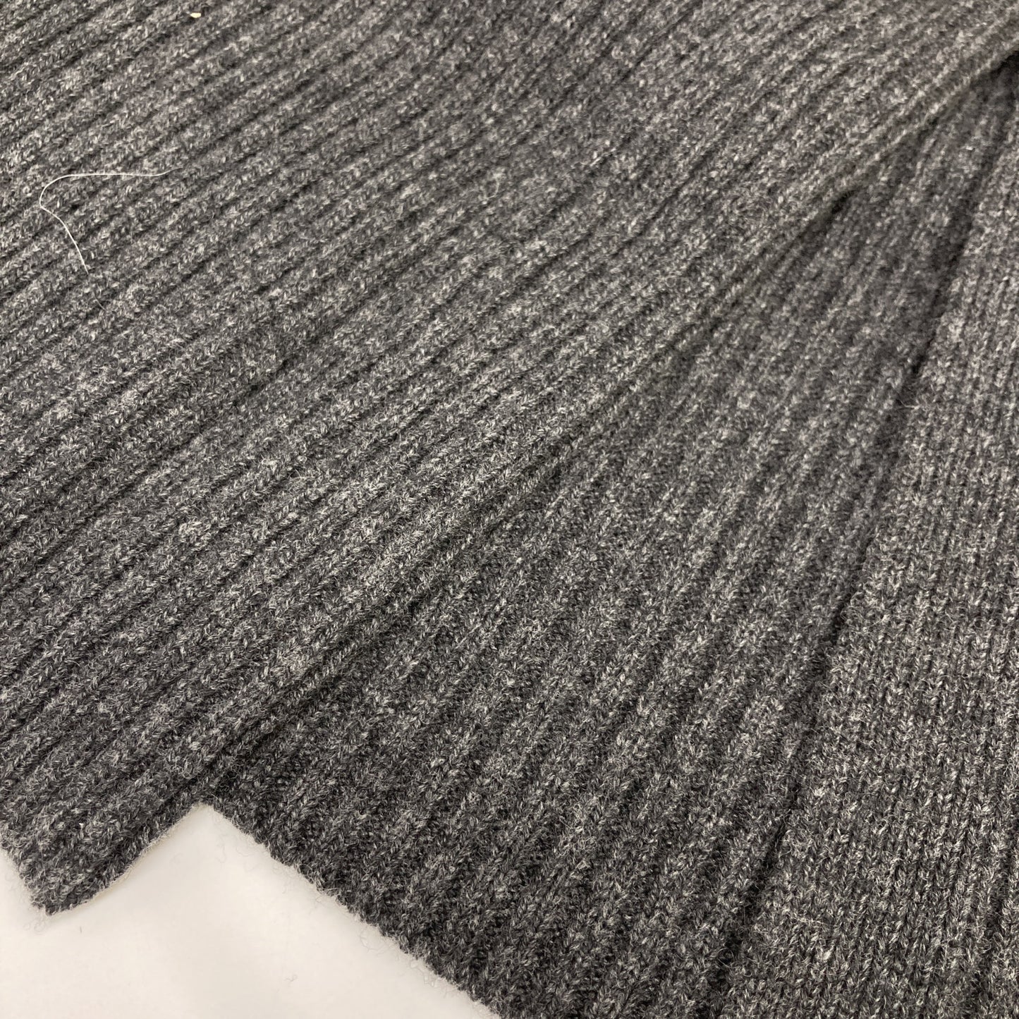 SACRA サクラ 124634041 チャコールグレー エクストラファイン ラムウールリブワンピース ワンピース 38