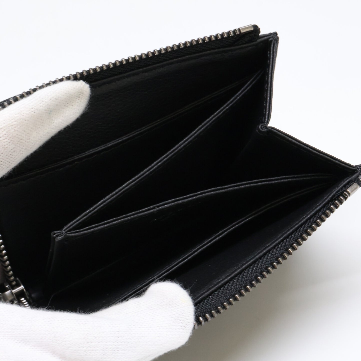 土屋鞄製作所 ツチヤカバン 【新品同様】ML0101BK Mylo ハンディLファスナー ミニ財布 コインケース