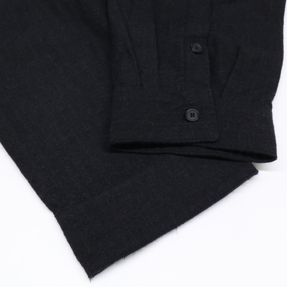 ANCELLM アンセルム 【新品同様/25AW】ANC-SH73-A WASH WOOL TAILORED SHIRT ウォッシュ ウール テーラード シャツ/ トップス 2