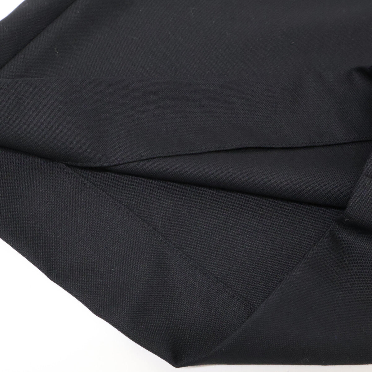 HYKE ハイク 新品同様 181-13123 ウール×シルク ラップワイドパンツキュロット ボトムス 01