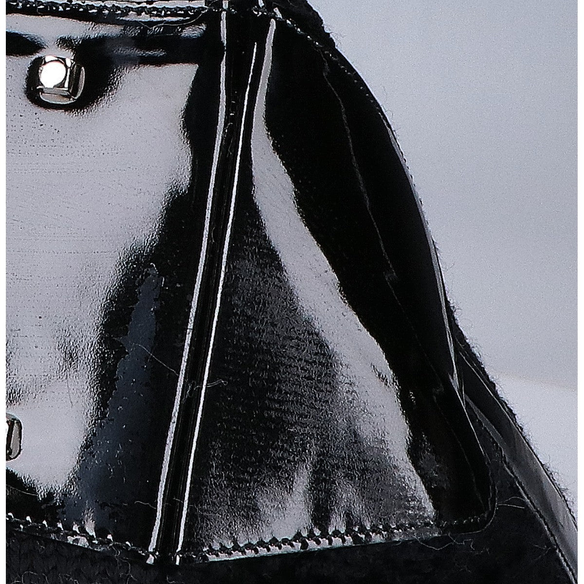 Salvatore Ferragamo サルヴァトーレフェラガモ DV-21 0830 ガンチーニモチーフ ウールxエナメル トートバッグ