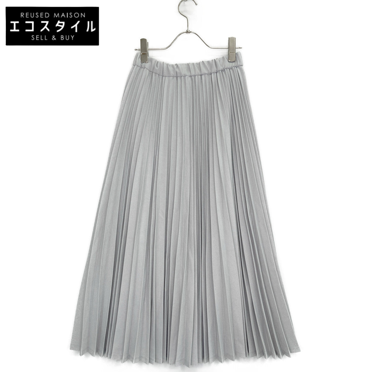 SEVEN TEN by MIHO KAWAHITO セブンテン バイミホカワヒト 【美品】4A305 プリーツ ロング スカート S