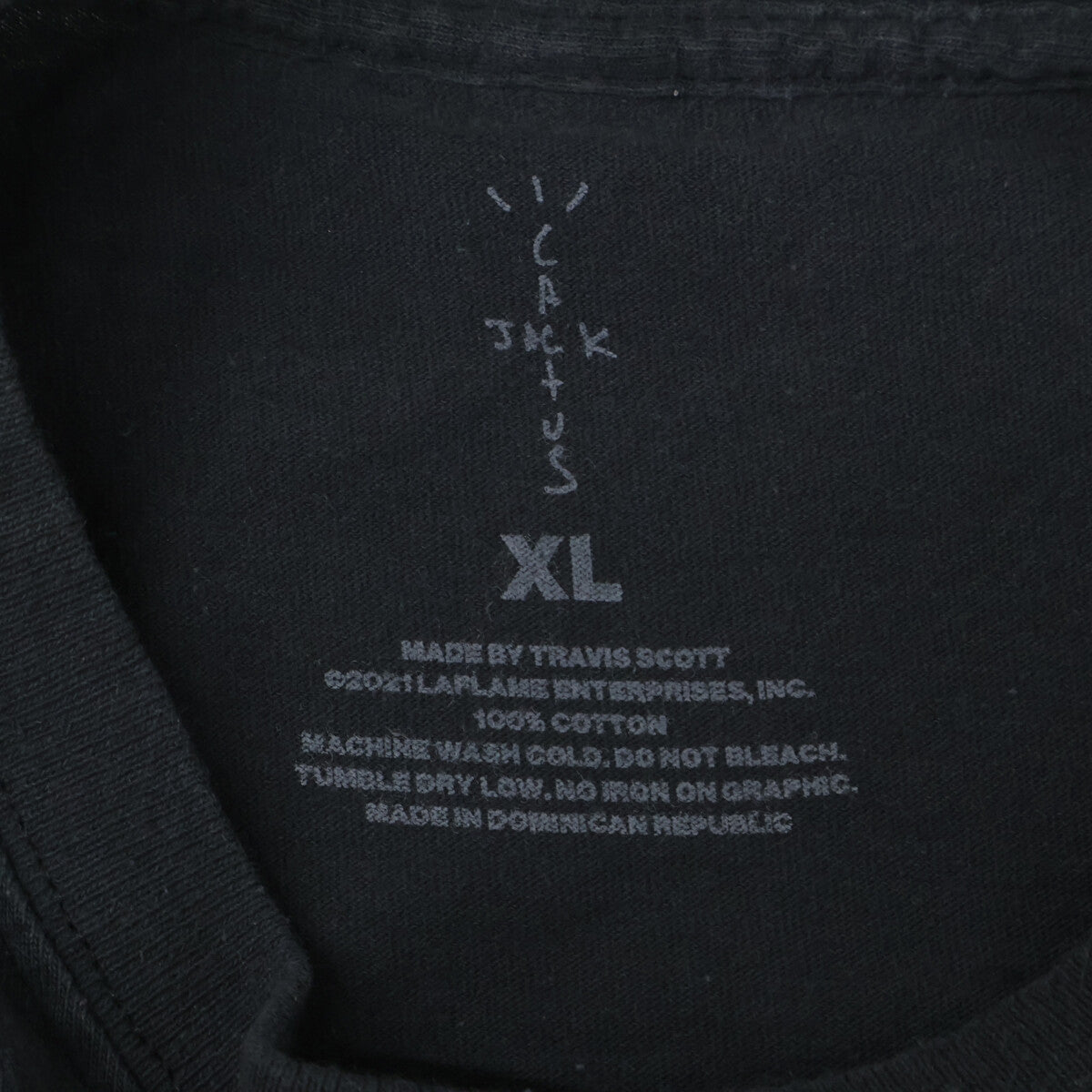 CACTUS JACK カクタスジャック ﾌｫｰ ﾌﾗｸﾞﾒﾝﾄ ｸﾘｴｲﾄTｼｬﾂ トップス XL