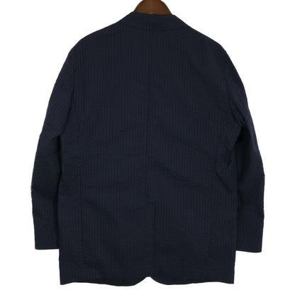BEAMS PLUS ビームスプラス 新品 3B Shirt Jacket COOLMAX(R) Seersucker シアサッカー ストライプ ジャケット S