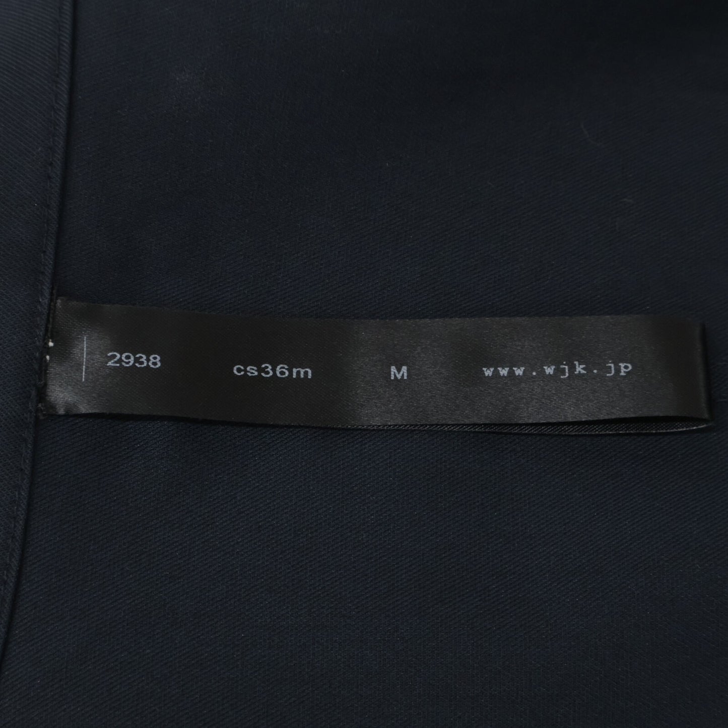 WJK ダブルジェイケイ ﾈｲﾋﾞｰ ﾃｰﾗｰﾄﾞｼﾞｬｹｯﾄ ジャケット M