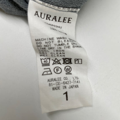 AURALEE オーラリー A24SP03NU 24SS ELASTIC HALF SLEEVE トップス 1
