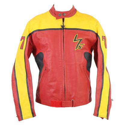 Yohji Yamamoto POUR HOMME ヨウジヤマモトプールオム ｘDAINESEダイネーゼ Moto Leather jacket レザー ジャケット 48