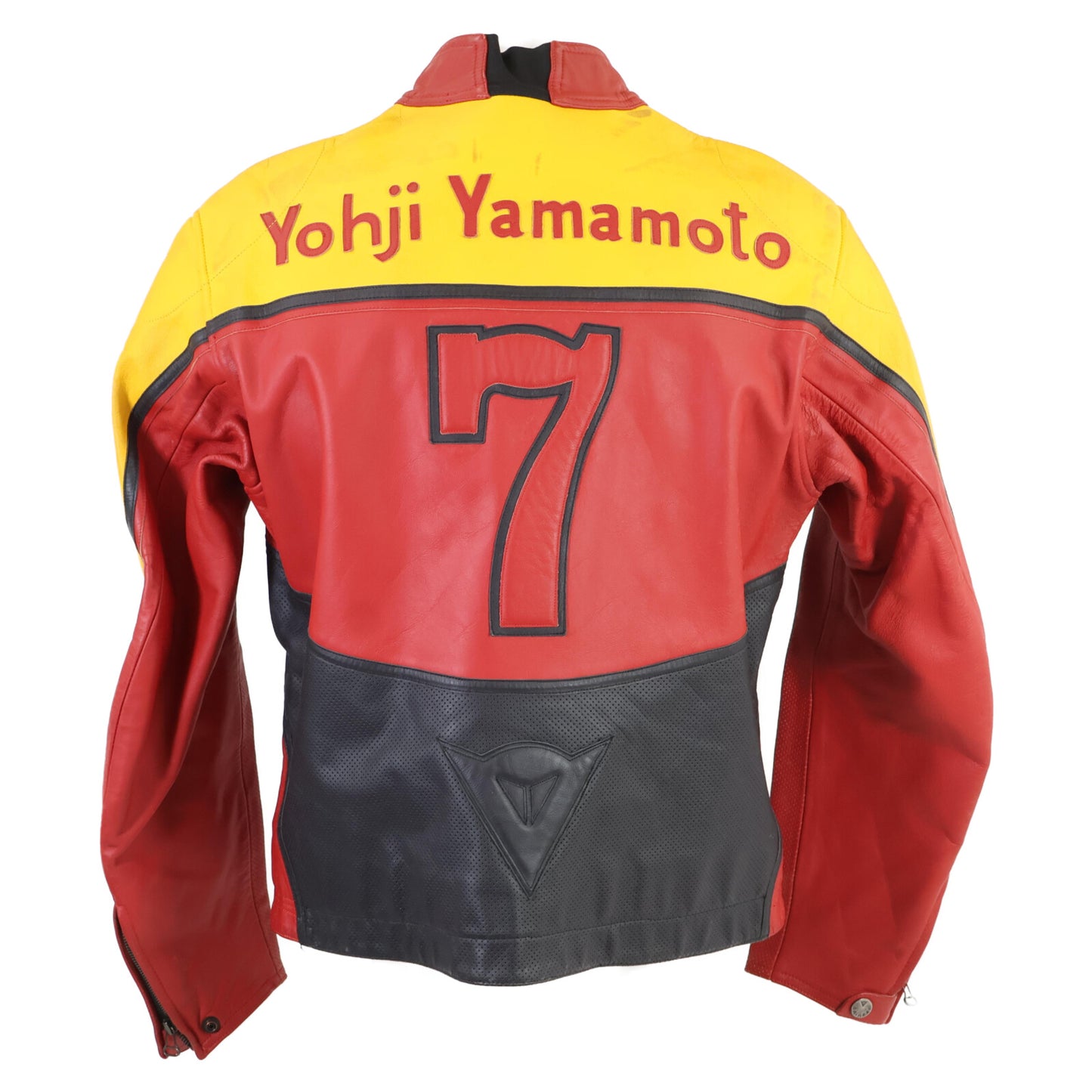 Yohji Yamamoto POUR HOMME ヨウジヤマモトプールオム ｘDAINESEダイネーゼ Moto Leather jacket レザー ジャケット 48