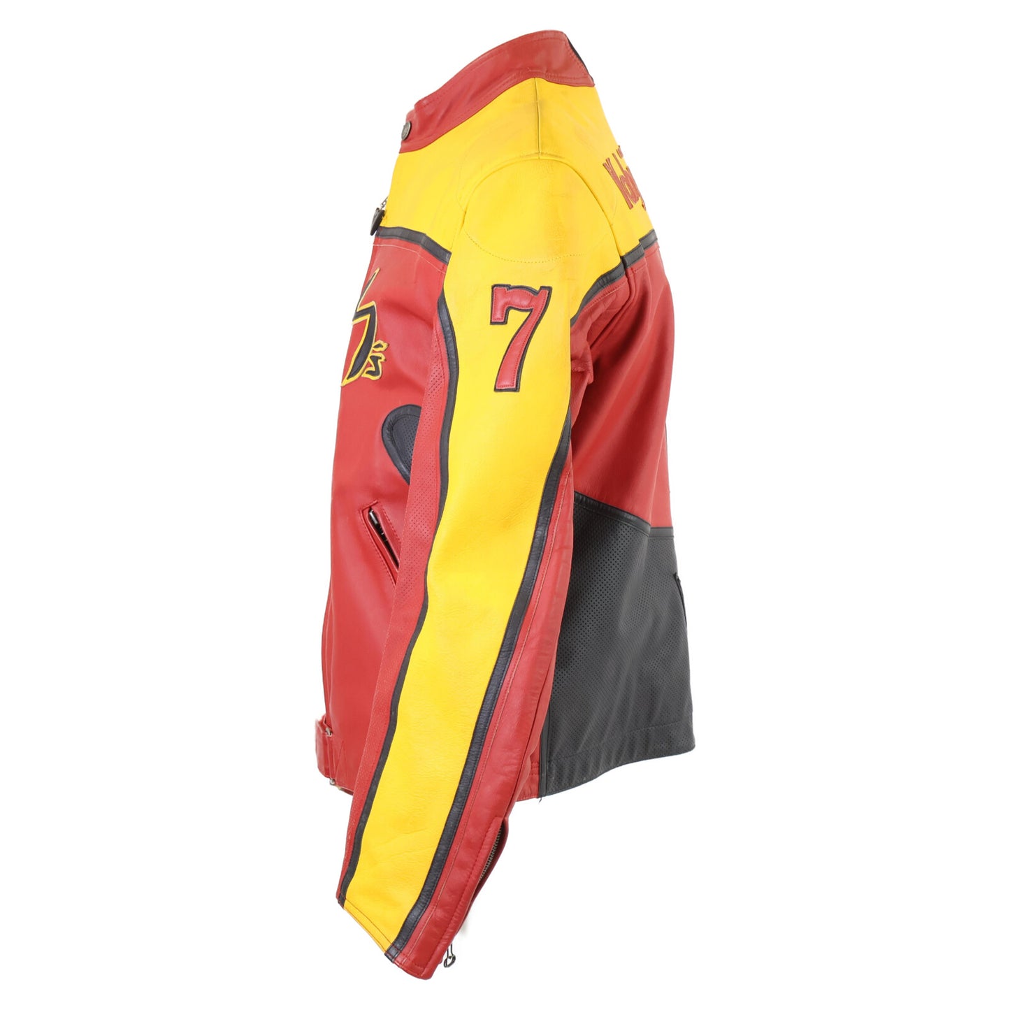 Yohji Yamamoto POUR HOMME ヨウジヤマモトプールオム ｘDAINESEダイネーゼ Moto Leather jacket レザー ジャケット 48