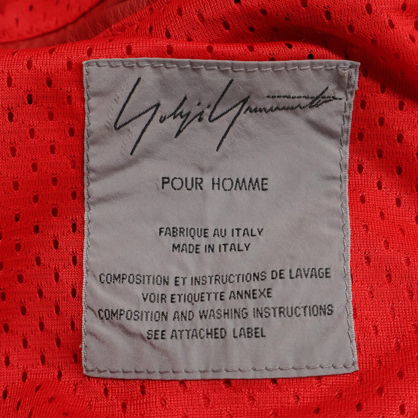 Yohji Yamamoto POUR HOMME ヨウジヤマモトプールオム ｘDAINESEダイネーゼ Moto Leather jacket レザー ジャケット 48