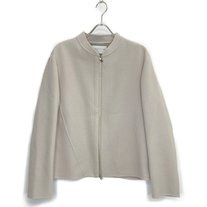 TOMORROWLAND トゥモローランド ライトベージュ Super170'sウールメルトン ショートブルゾン ジャケット 13