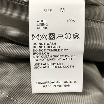 TOMORROWLAND トゥモローランド ライトベージュ Super170'sウールメルトン ショートブルゾン ジャケット 13