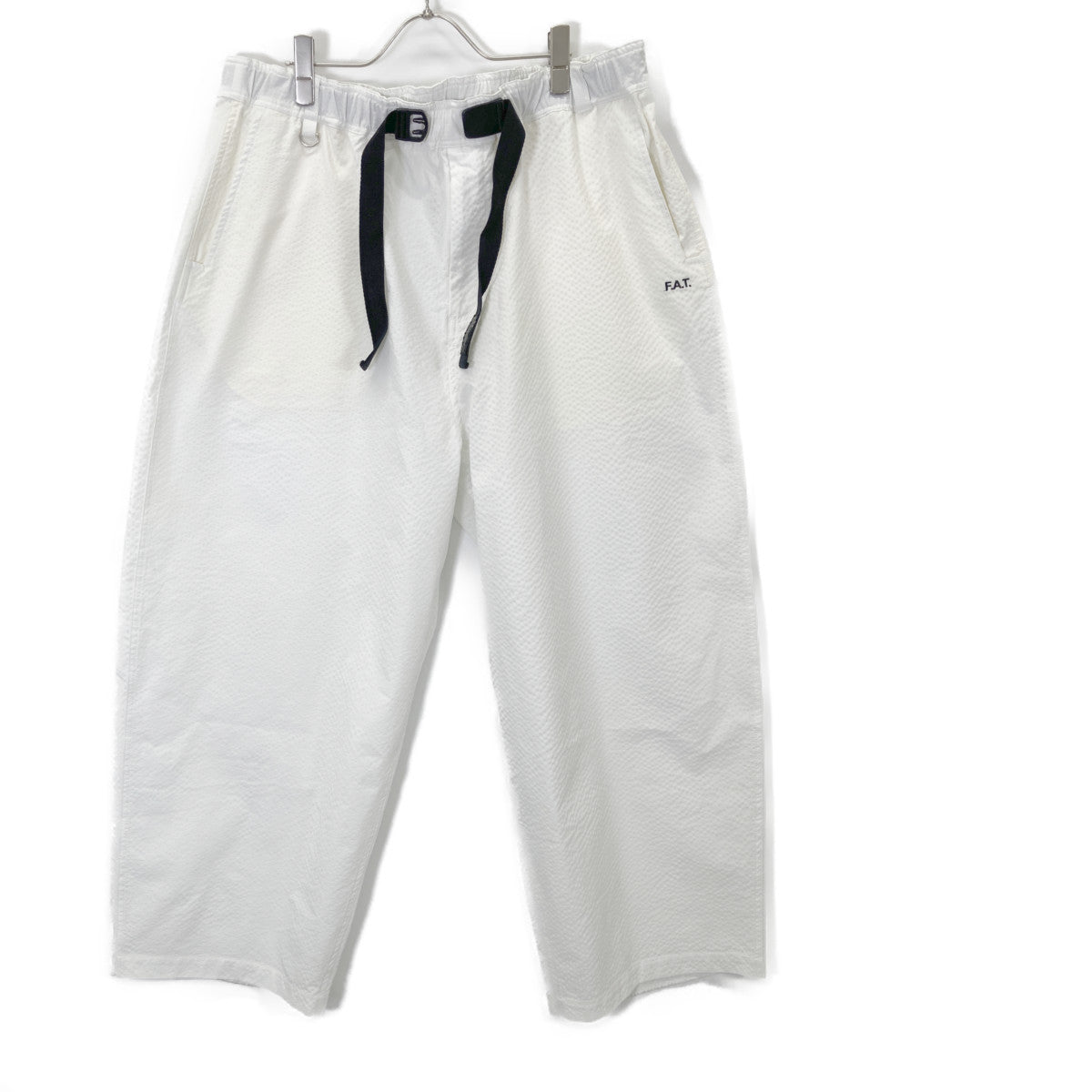 ×GUNG HO ﾎﾜｲﾄ ﾜｲﾄﾞﾊﾟﾝﾂ ボトムス JUMBO