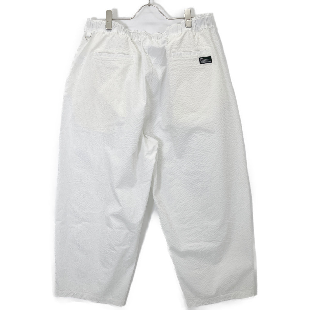 ×GUNG HO ﾎﾜｲﾄ ﾜｲﾄﾞﾊﾟﾝﾂ ボトムス JUMBO