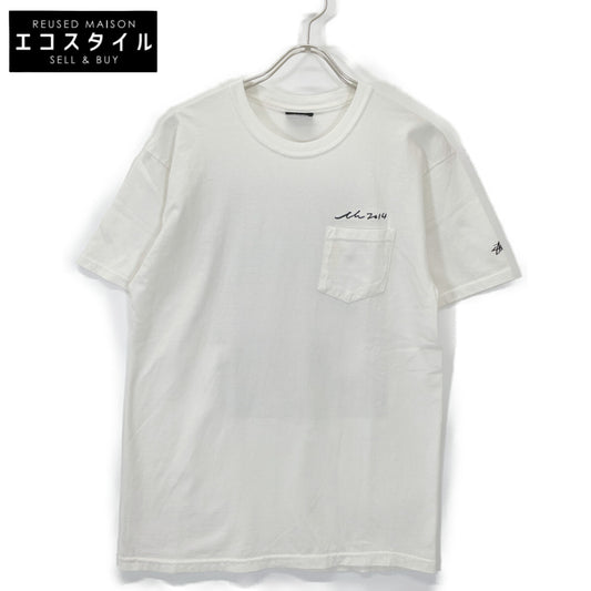 STUSSY ステューシー 2014年 ﾎﾜｲﾄ Tomoo Gokita Tｼｬﾂ トップス M