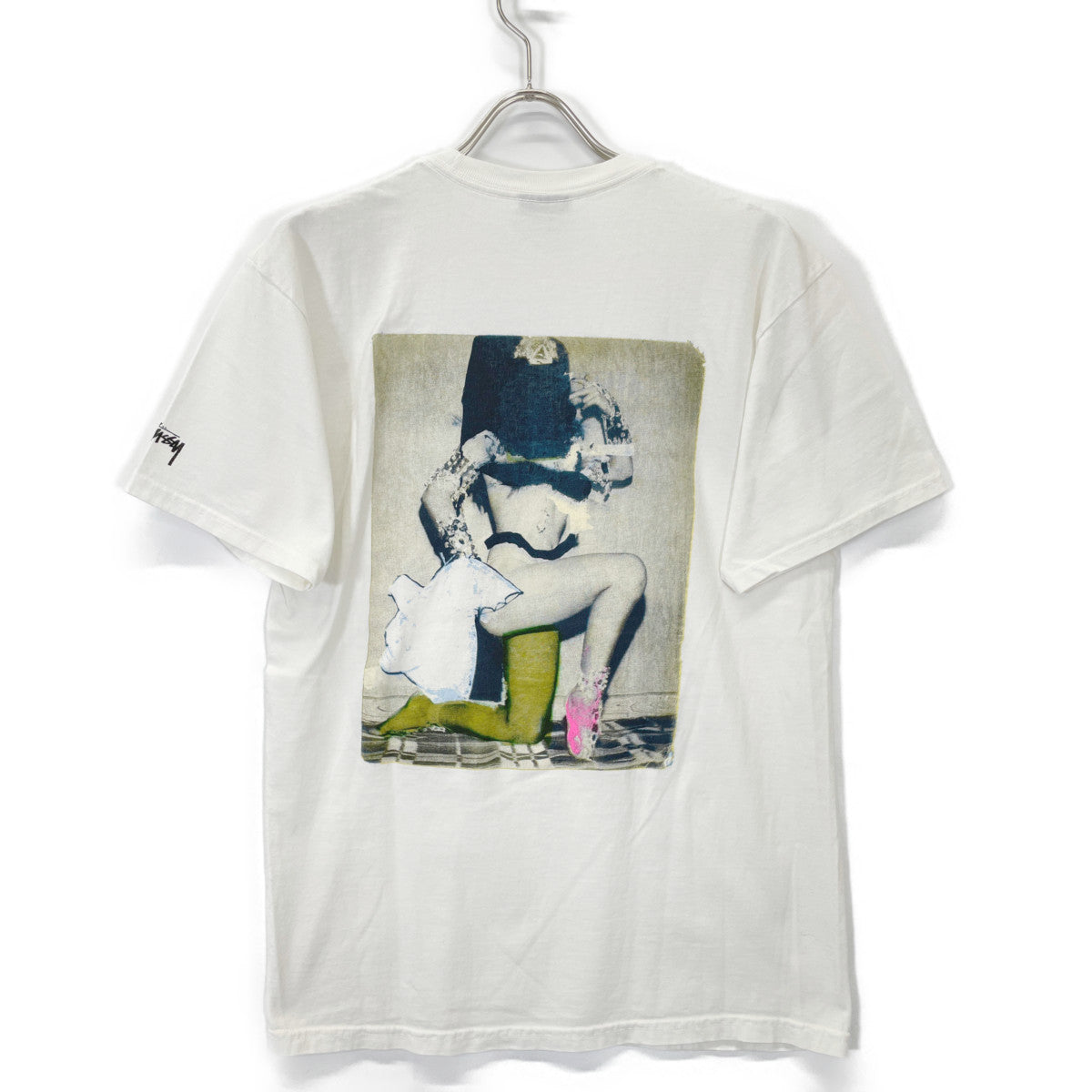 STUSSY ステューシー 2014年 ﾎﾜｲﾄ Tomoo Gokita Tｼｬﾂ トップス M