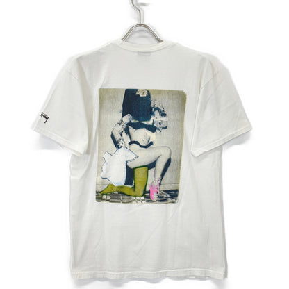 STUSSY ステューシー 2014年 ﾎﾜｲﾄ Tomoo Gokita Tｼｬﾂ トップス M