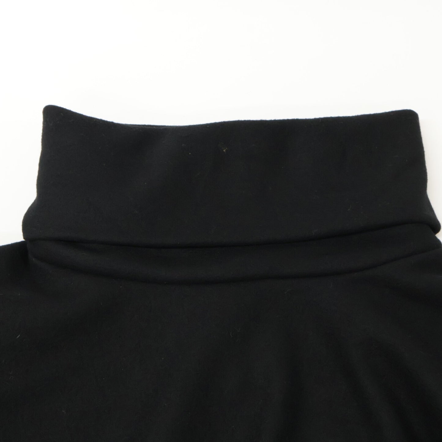 ATTACHMENT アタッチメント AJ93-234 ﾌﾞﾗｯｸ ｳｰﾙ ﾀｰﾄﾙﾈｯｸ ｶｯﾄｿｰ トップス 1