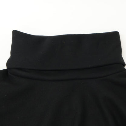 ATTACHMENT アタッチメント AJ93-234 ﾌﾞﾗｯｸ ｳｰﾙ ﾀｰﾄﾙﾈｯｸ ｶｯﾄｿｰ トップス 1