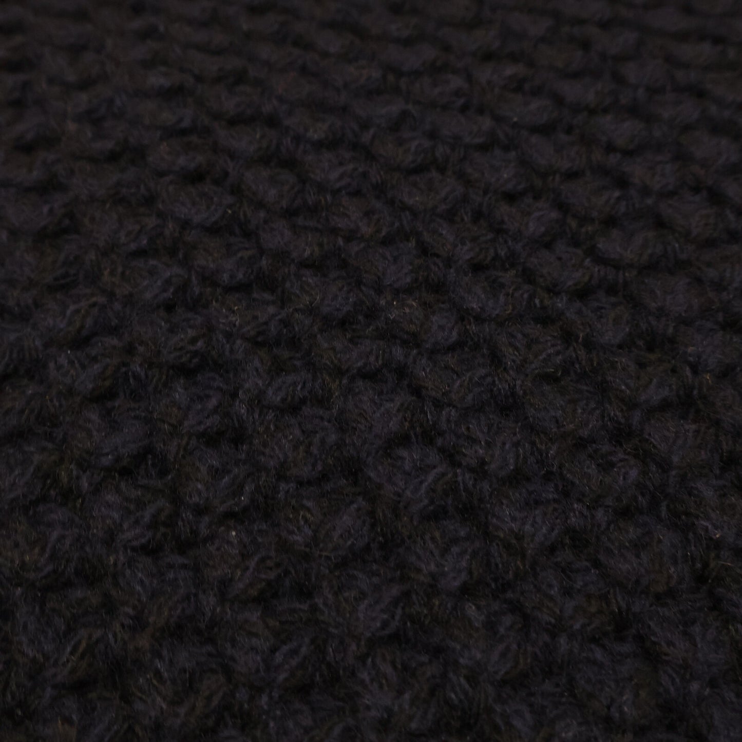 ANSPINNEN スピネン ANS-WK0093 ネイビー ヤクウール ワッフルカーディガン トップス 38