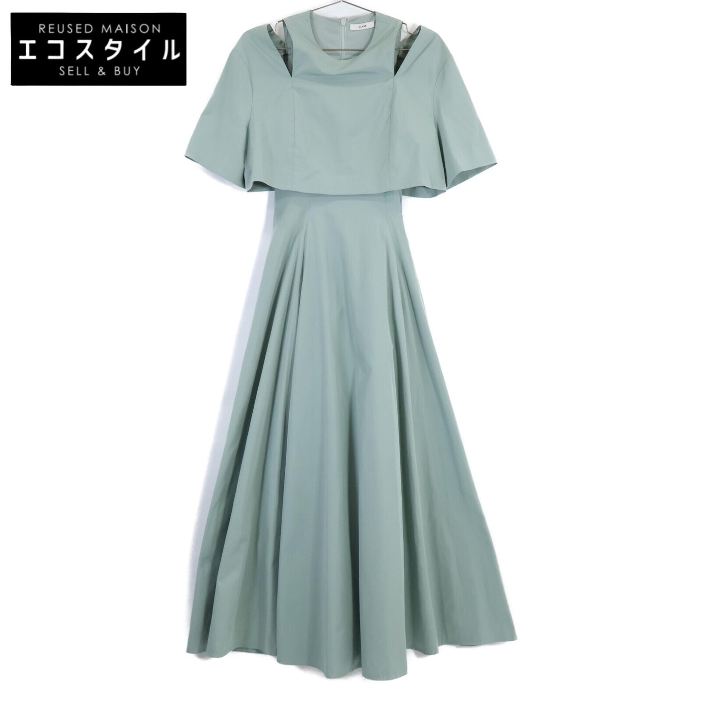 CLANE クラネ 【美品/24年製】16112-5142 SLASH SHOULDER ONEPIECE スラッシュ ショルダー ワンピース 1