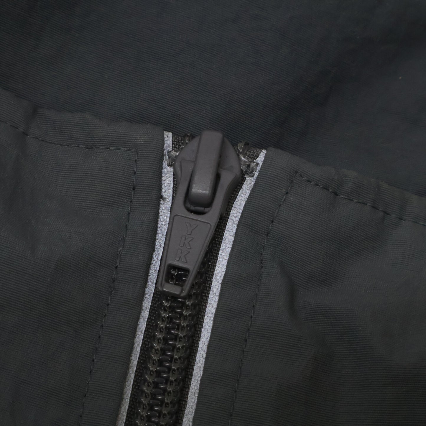 ALWAYTH オルウェイズ グレー×ブラウン トレーニングジャケット ジャケット L