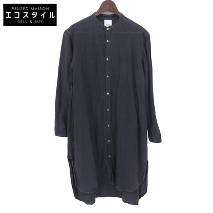 Veritecoeur ヴェリテクール シャツワンピース レディース リネン チャコールグレー F VC-1254 ワンピース F