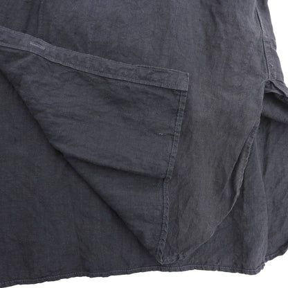 Veritecoeur ヴェリテクール シャツワンピース レディース リネン チャコールグレー F VC-1254 ワンピース F