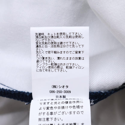 CIOTA シオタ PTLM-124 ネイビー コットン ツータック チノパンツ ボトムス 2