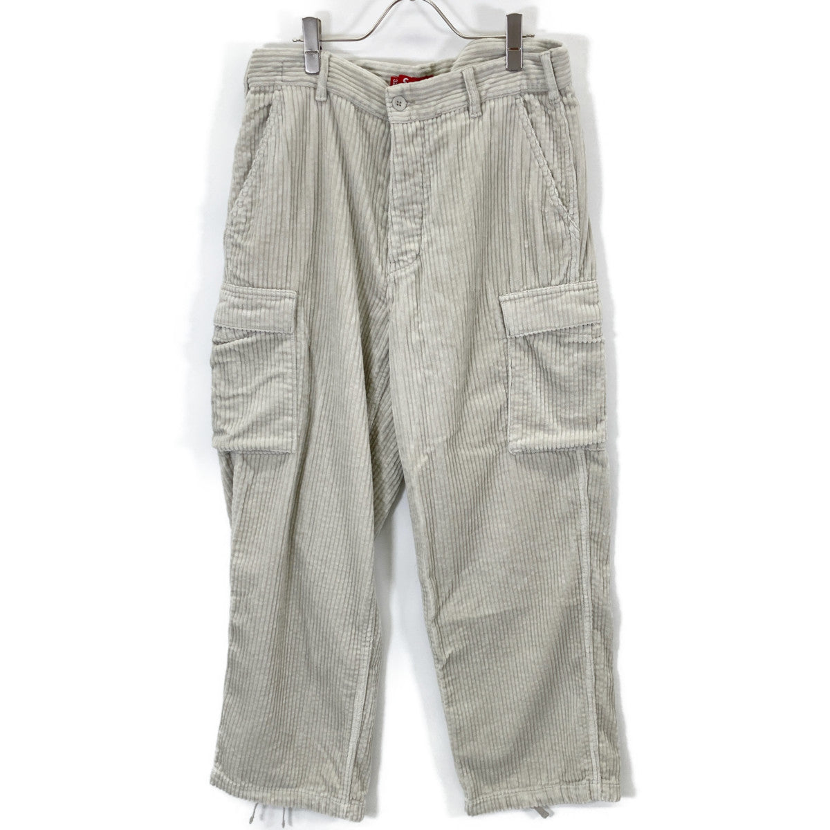 Supreme シュプリーム 24FW ｸﾞﾚｰ ﾜｲﾄﾞｳｪｰﾙ ｺｰﾃﾞｭﾛｲ ｶｰｺﾞﾊﾟﾝﾂ ボトムス 32