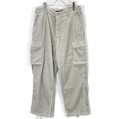 Supreme シュプリーム 24FW ｸﾞﾚｰ ﾜｲﾄﾞｳｪｰﾙ ｺｰﾃﾞｭﾛｲ ｶｰｺﾞﾊﾟﾝﾂ ボトムス 32