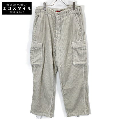 Supreme シュプリーム 24FW ｸﾞﾚｰ ﾜｲﾄﾞｳｪｰﾙ ｺｰﾃﾞｭﾛｲ ｶｰｺﾞﾊﾟﾝﾂ ボトムス 32