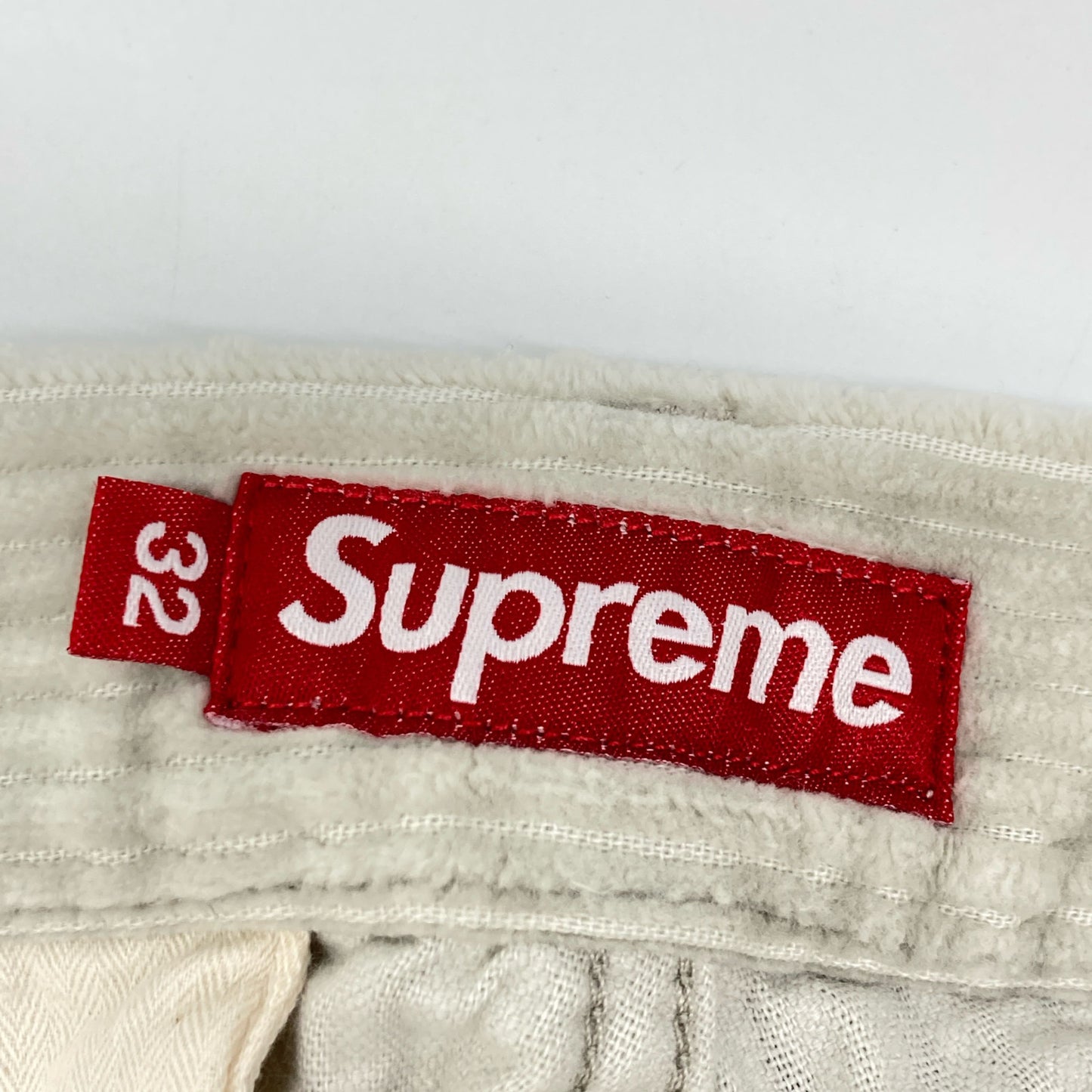 Supreme シュプリーム 24FW ｸﾞﾚｰ ﾜｲﾄﾞｳｪｰﾙ ｺｰﾃﾞｭﾛｲ ｶｰｺﾞﾊﾟﾝﾂ ボトムス 32