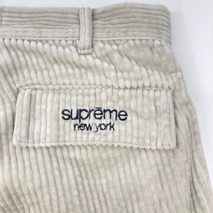 Supreme シュプリーム 24FW ｸﾞﾚｰ ﾜｲﾄﾞｳｪｰﾙ ｺｰﾃﾞｭﾛｲ ｶｰｺﾞﾊﾟﾝﾂ ボトムス 32