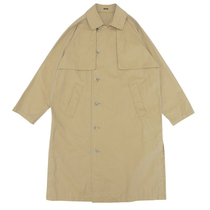 UNIVERSAL TISSU ユニバーサルティッシュ ハイデンシティ エフォートレス トレンチコート レディース キャメル コート ―