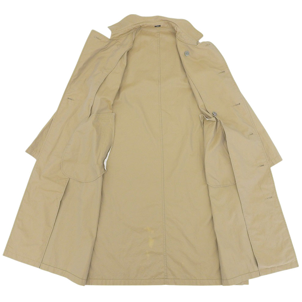 UNIVERSAL TISSU ユニバーサルティッシュ ハイデンシティ エフォートレス トレンチコート レディース キャメル コート ―