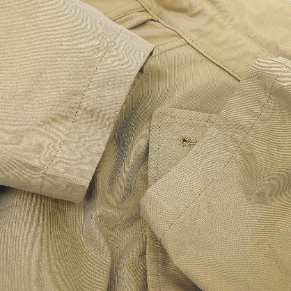 UNIVERSAL TISSU ユニバーサルティッシュ ハイデンシティ エフォートレス トレンチコート レディース キャメル コート ―