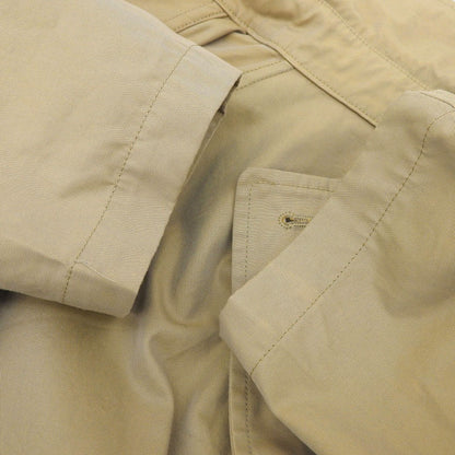 UNIVERSAL TISSU ユニバーサルティッシュ ハイデンシティ エフォートレス トレンチコート レディース キャメル コート ―