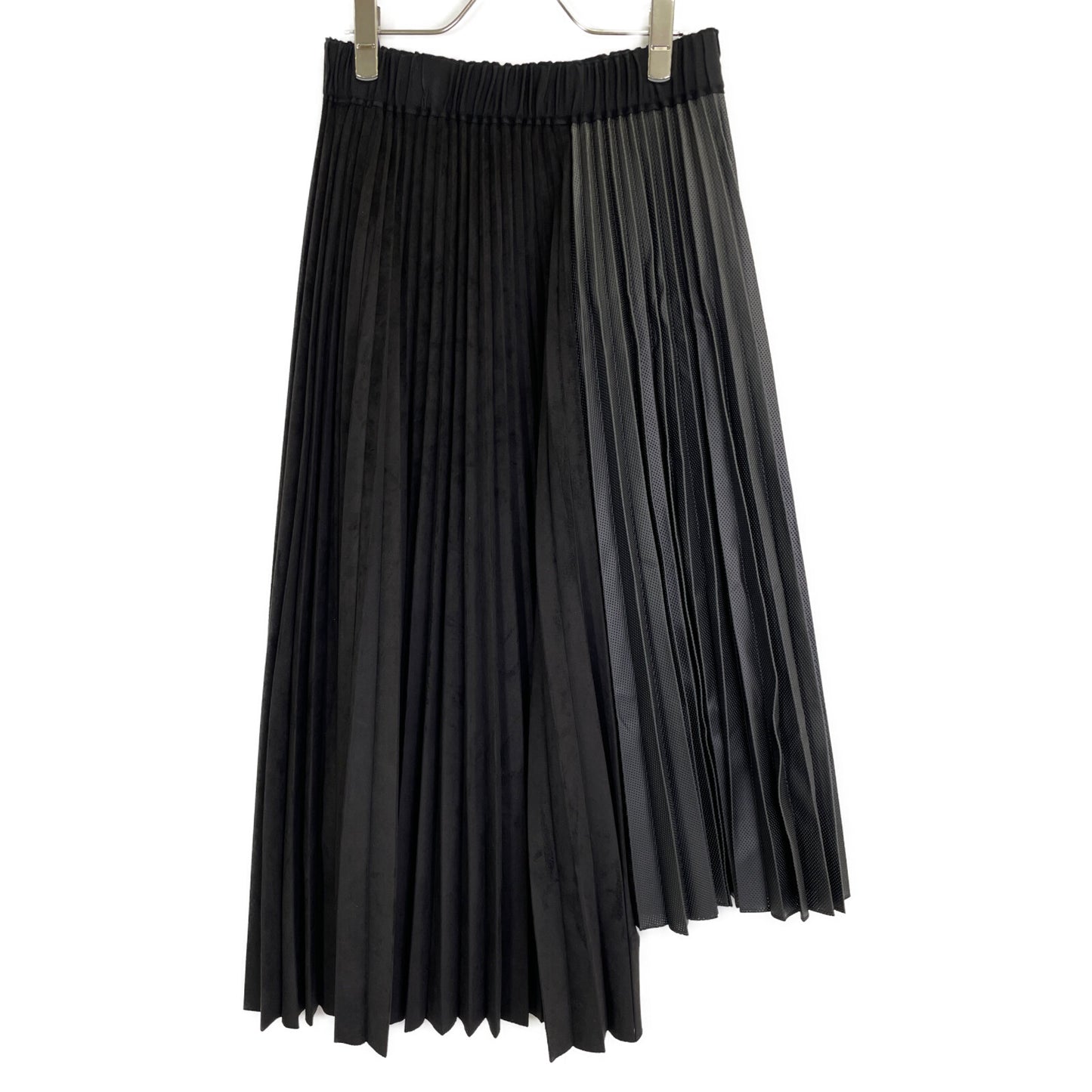 ADORE アドーア 531-9220802 ﾌﾞﾗｯｸ ﾐｯｸｽﾌﾟﾘｰﾂｱｼﾝﾒﾄﾘｰｽｶｰﾄ スカート 36