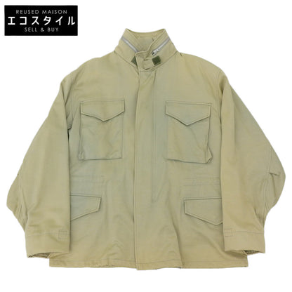 BEAMS ビームス 中空糸 サテン M-65 ジャケット メンズ カーキ M ジャケット M