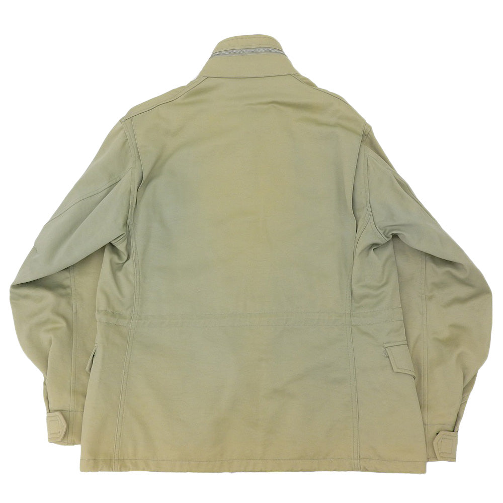 BEAMS ビームス 中空糸 サテン M-65 ジャケット メンズ カーキ M ジャケット M