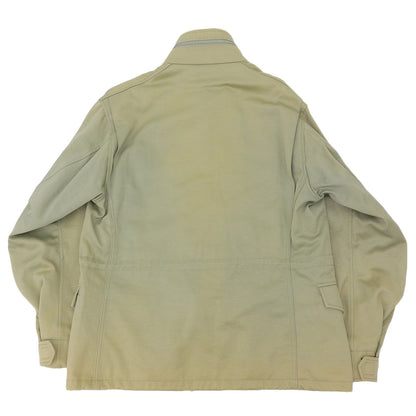 BEAMS ビームス 中空糸 サテン M-65 ジャケット メンズ カーキ M ジャケット M