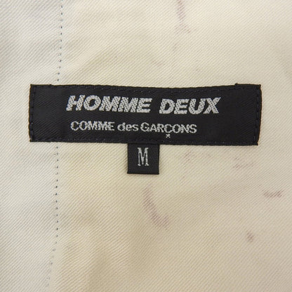 COMMEdesGARCONS HOMME DEUX コムデギャルソンオムドゥ ウール キュプラ パンツ ボトムス メンズ ネイビー M DG-P038 ボトムス M