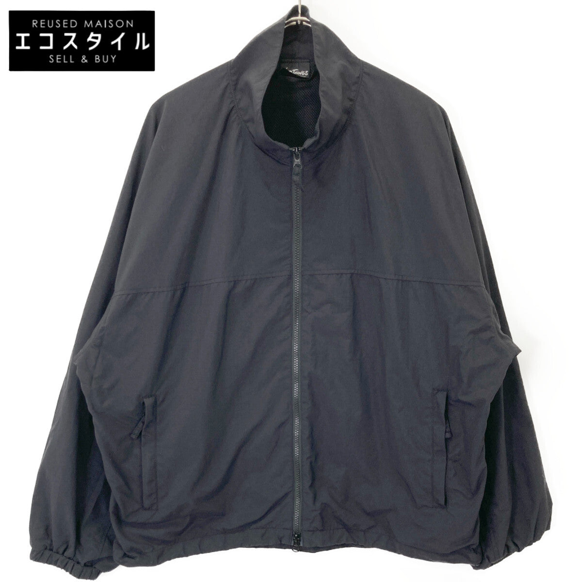 WILD THINGS ワイルドシングス WT25302AD-BBM ナイロン ジップアップ ジャケット L