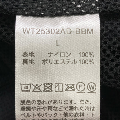 WILD THINGS ワイルドシングス WT25302AD-BBM ナイロン ジップアップ ジャケット L