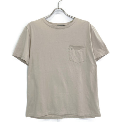 A.P.C. アーペーセー 25082-1-92707 ベージュ 刺繍入り ポケットTシャツ トップス L