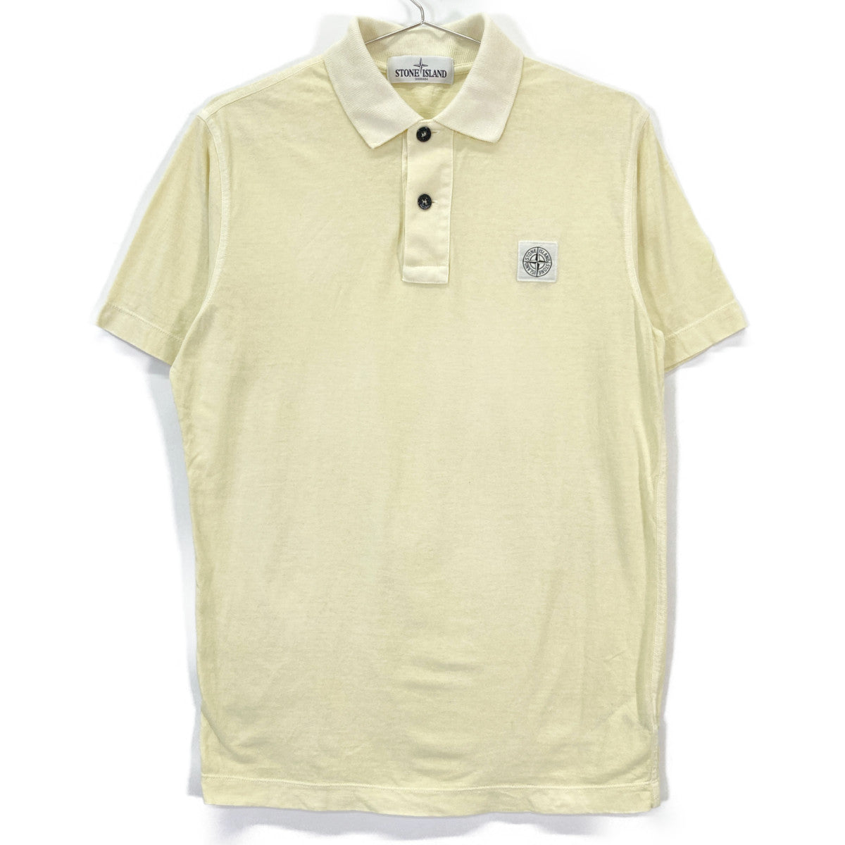 STONE ISLAND ストーンアイランド 581522257 スクエアロゴ ポロシャツ トップス M
